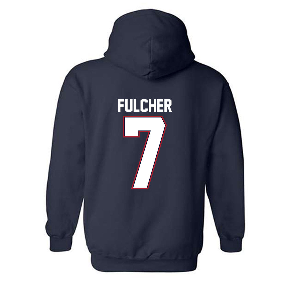 Liberty - NCAA Softball : Aubrey Fulcher - Classic Shersey Hooded Sweatshirt-1