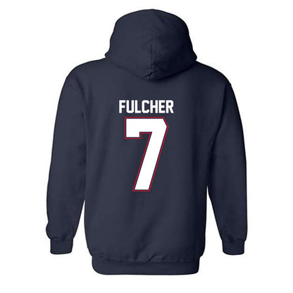 Liberty - NCAA Softball : Aubrey Fulcher - Classic Shersey Hooded Sweatshirt-1