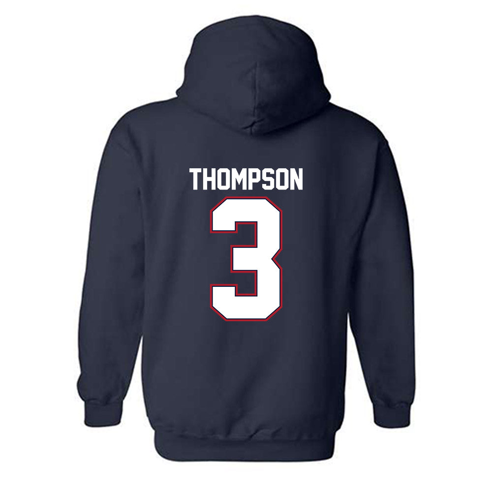 Liberty - NCAA Women's Basketball : JaKayla Thompson - Classic Shersey Hooded Sweatshirt-1