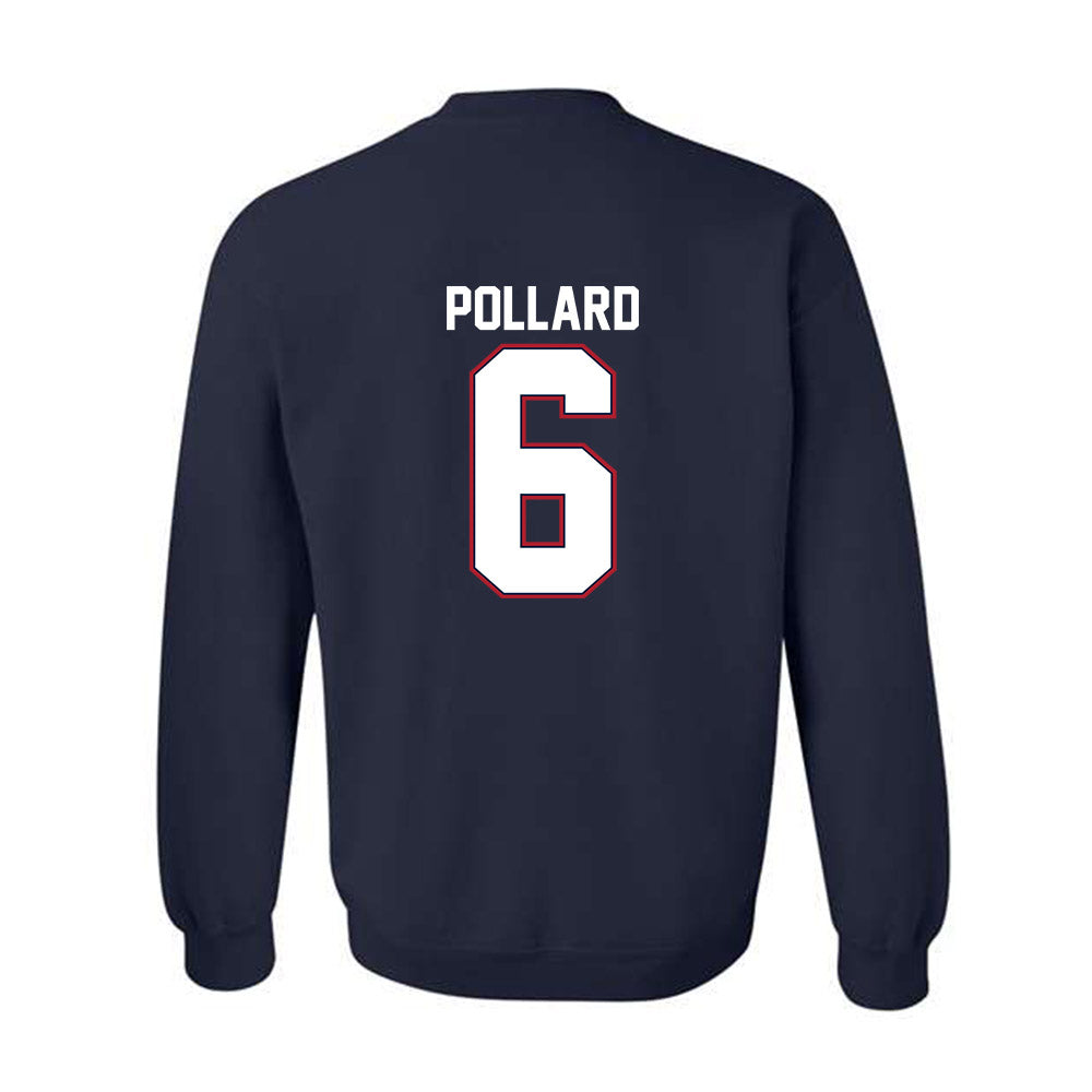 Liberty - NCAA Football : Micah Pollard - Classic Shersey Crewneck Sweatshirt-1