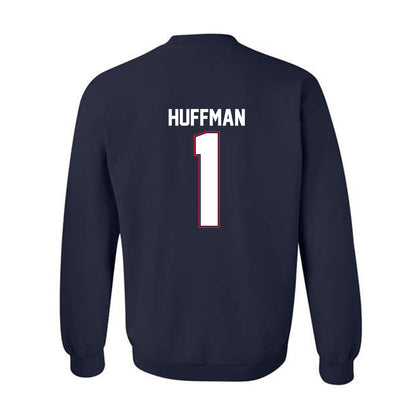 Liberty - NCAA Cheerleading : Liz Huffman - Classic Shersey Crewneck Sweatshirt-1