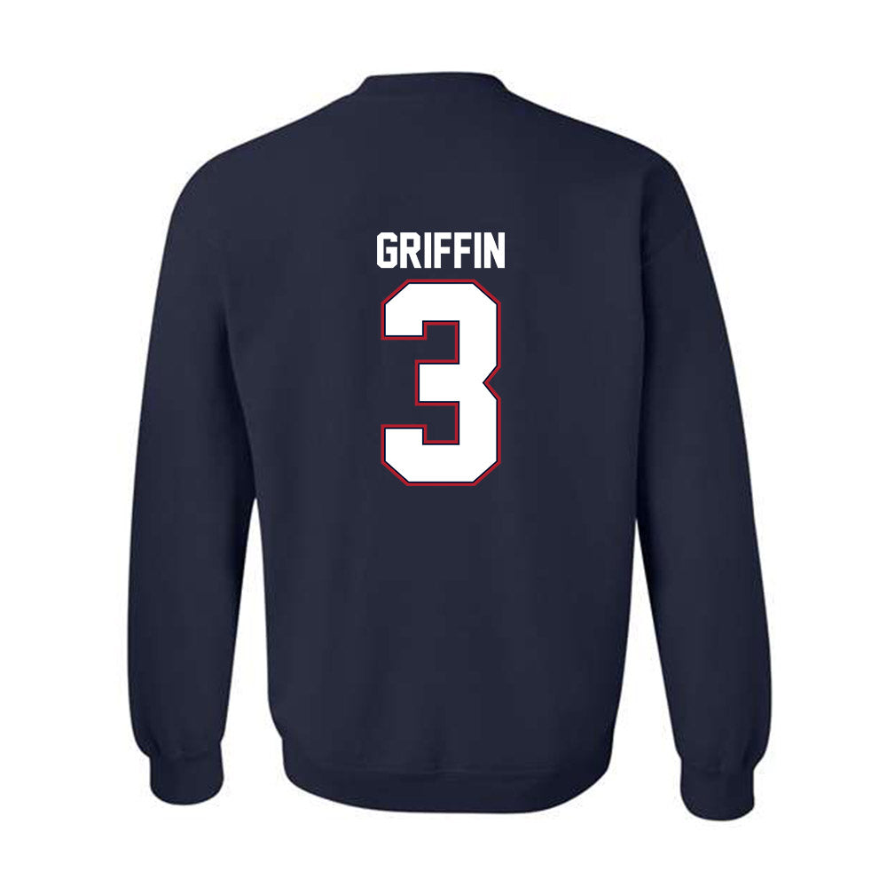 Liberty - NCAA Football : Eldric Griffin - Classic Shersey Crewneck Sweatshirt-1