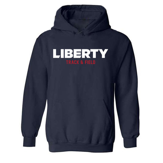 Liberty - NCAA Men's Track & Field : Marshall Toney - Classic Shersey Hooded Sweatshirt-0