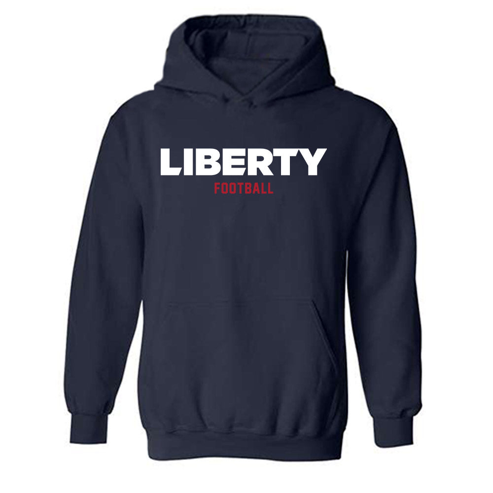 Liberty - NCAA Football : Billy Durocher - Classic Shersey Hooded Sweatshirt