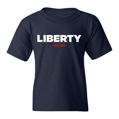 Liberty - NCAA Women's Soccer : Lauren Flax - Classic Shersey Youth T-Shirt-0