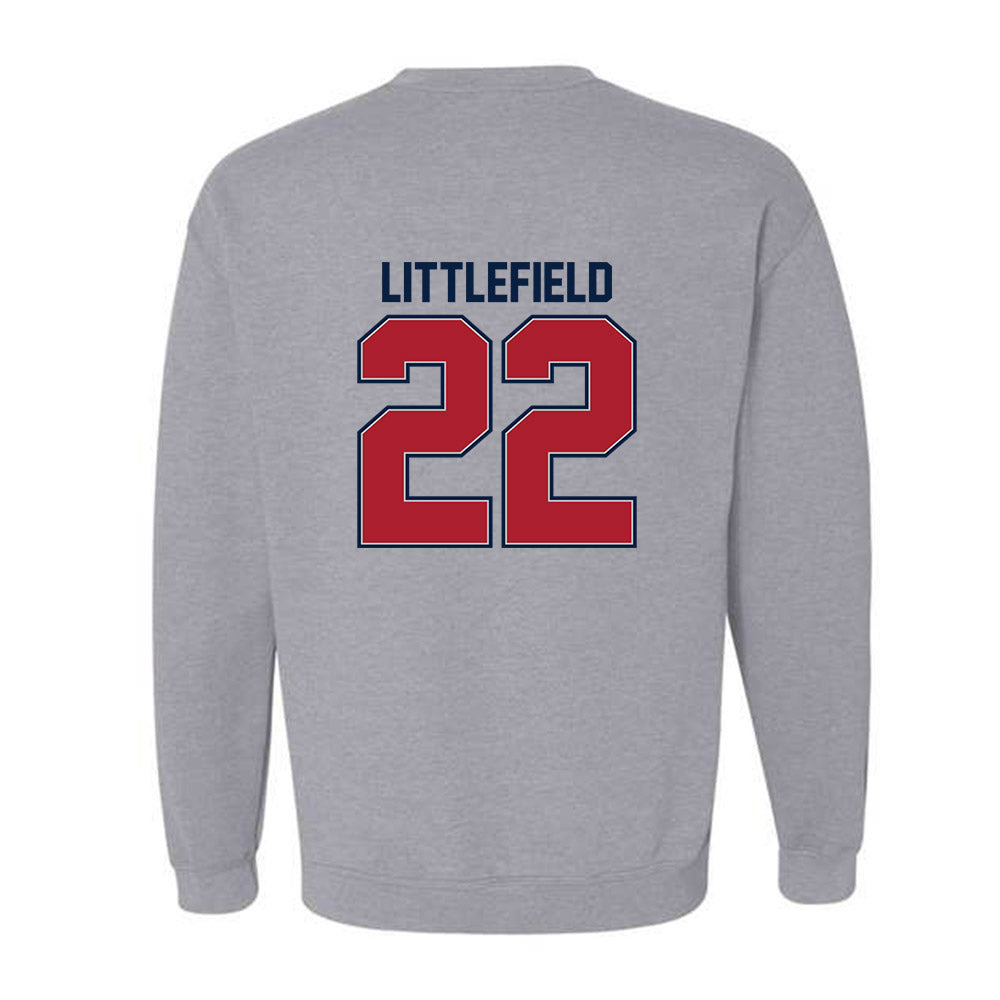 Liberty - NCAA Women's Volleyball : Molly Littlefield - Classic Shersey Crewneck Sweatshirt-1