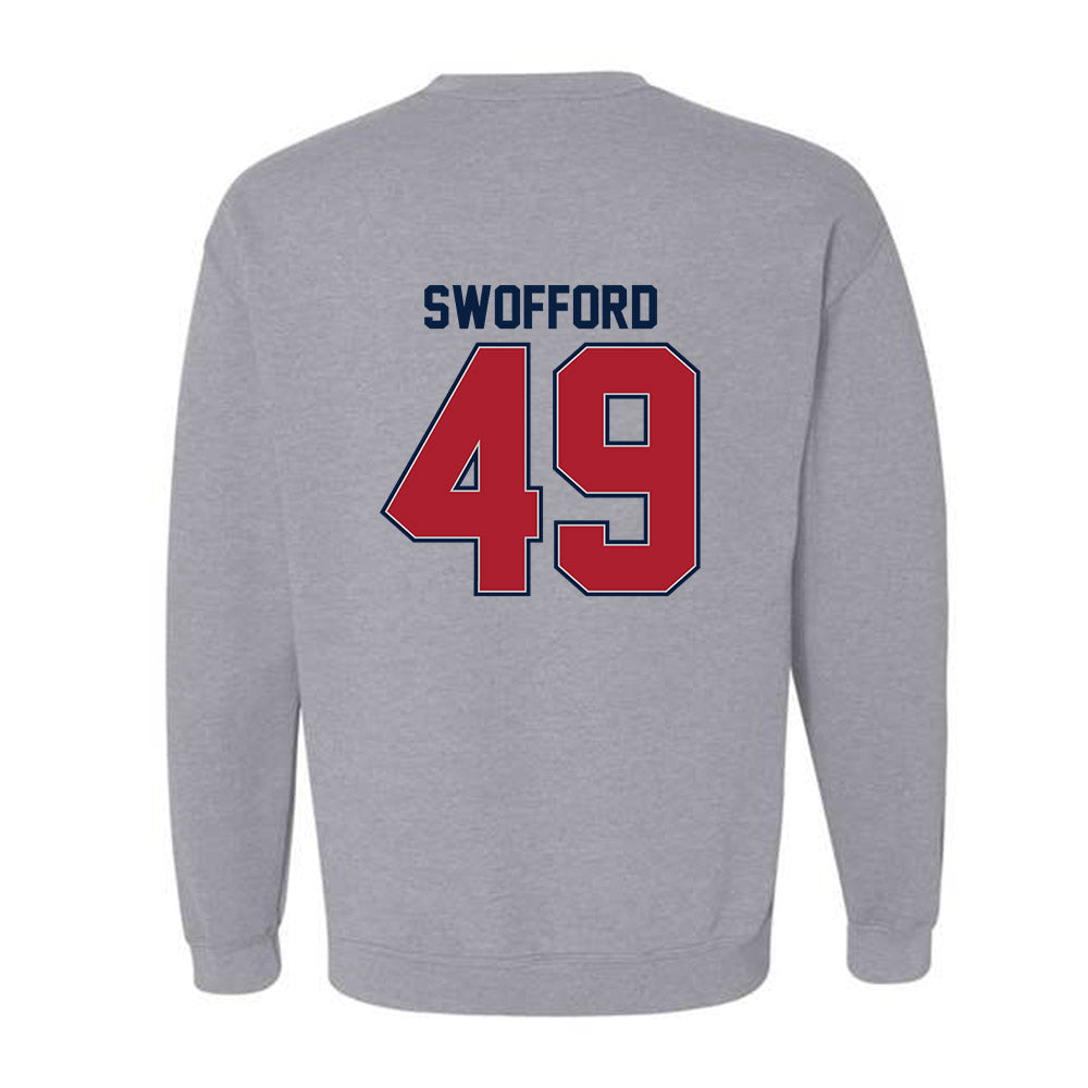 Liberty - NCAA Baseball : Easton Swofford - Classic Shersey Crewneck Sweatshirt-1