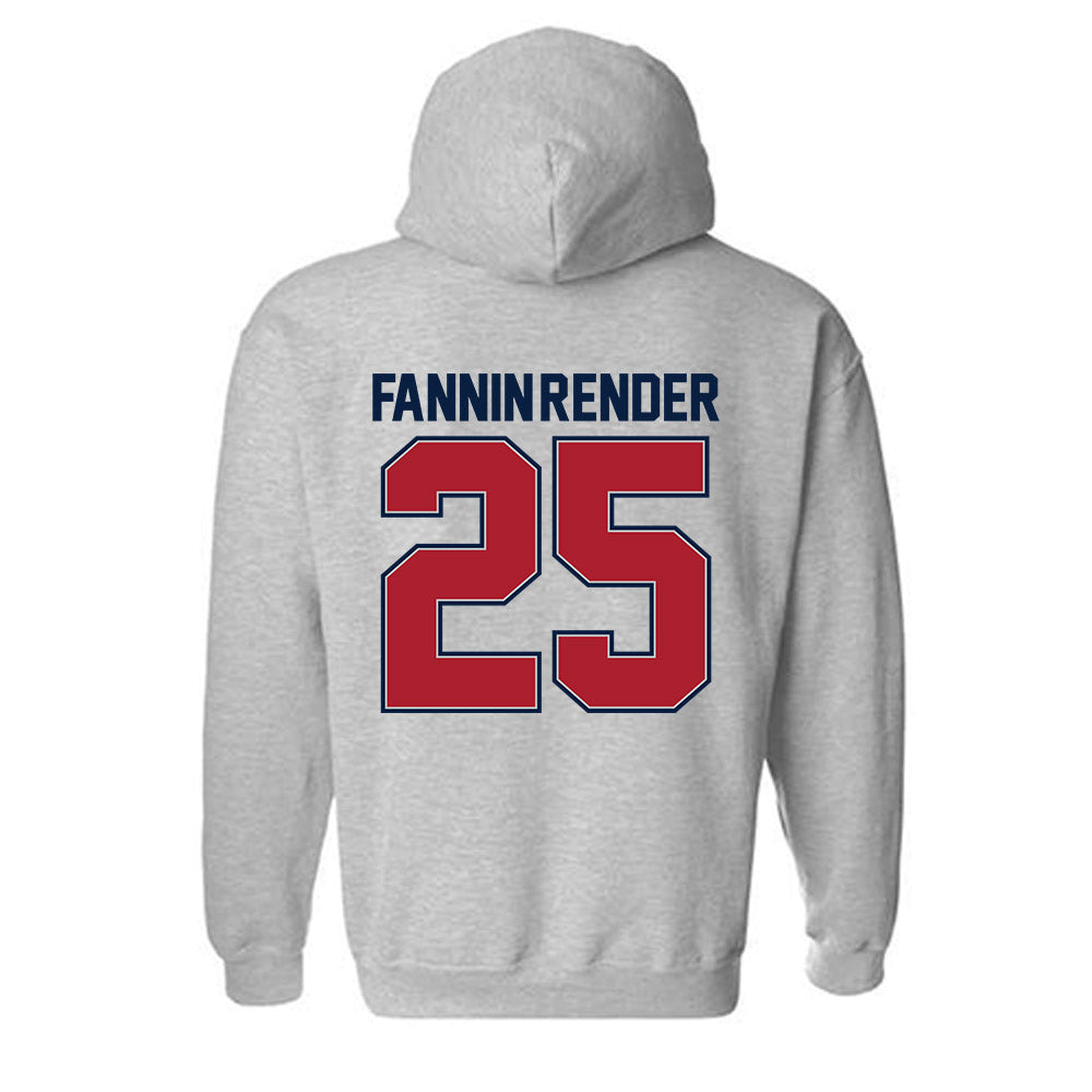 Liberty - NCAA Football : Malachi Fannin-Render - Classic Shersey Hooded Sweatshirt-1