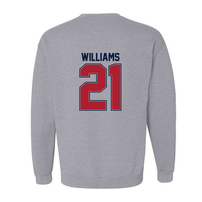 Liberty - NCAA Football : Caden Williams - Classic Shersey Crewneck Sweatshirt-1