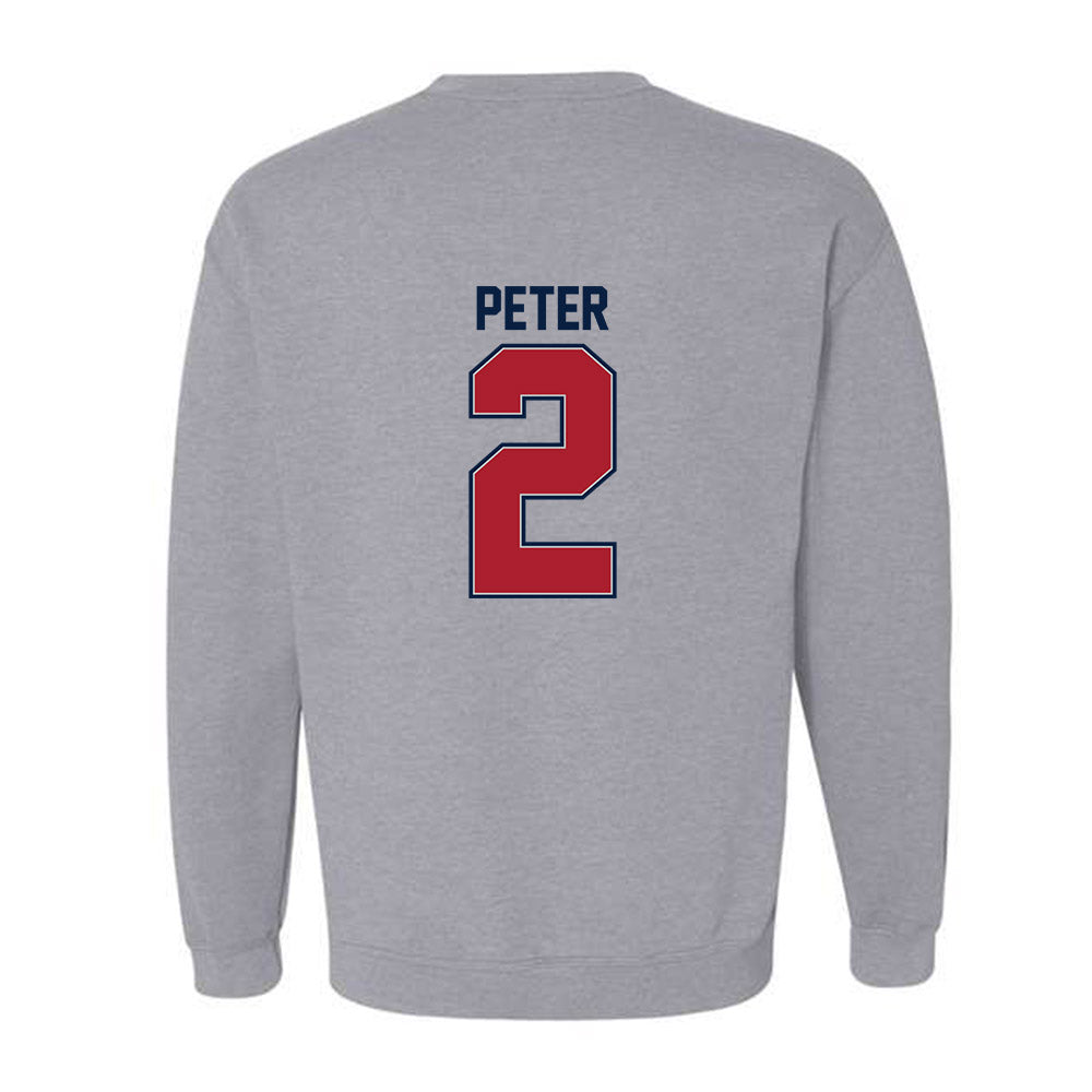 Liberty - NCAA Men's Basketball : Taelon Peter - Classic Shersey Crewneck Sweatshirt-1