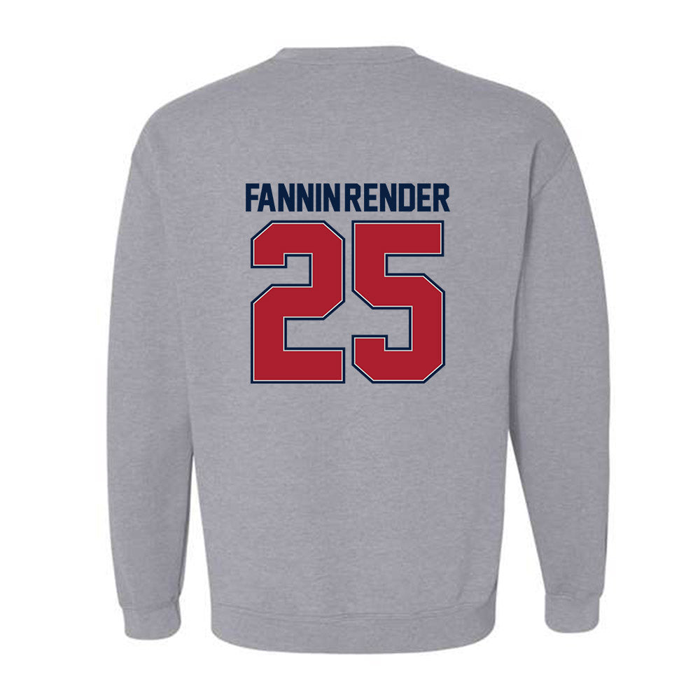 Liberty - NCAA Football : Malachi Fannin-Render - Classic Shersey Crewneck Sweatshirt-1