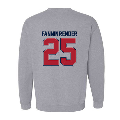 Liberty - NCAA Football : Malachi Fannin-Render - Classic Shersey Crewneck Sweatshirt-1