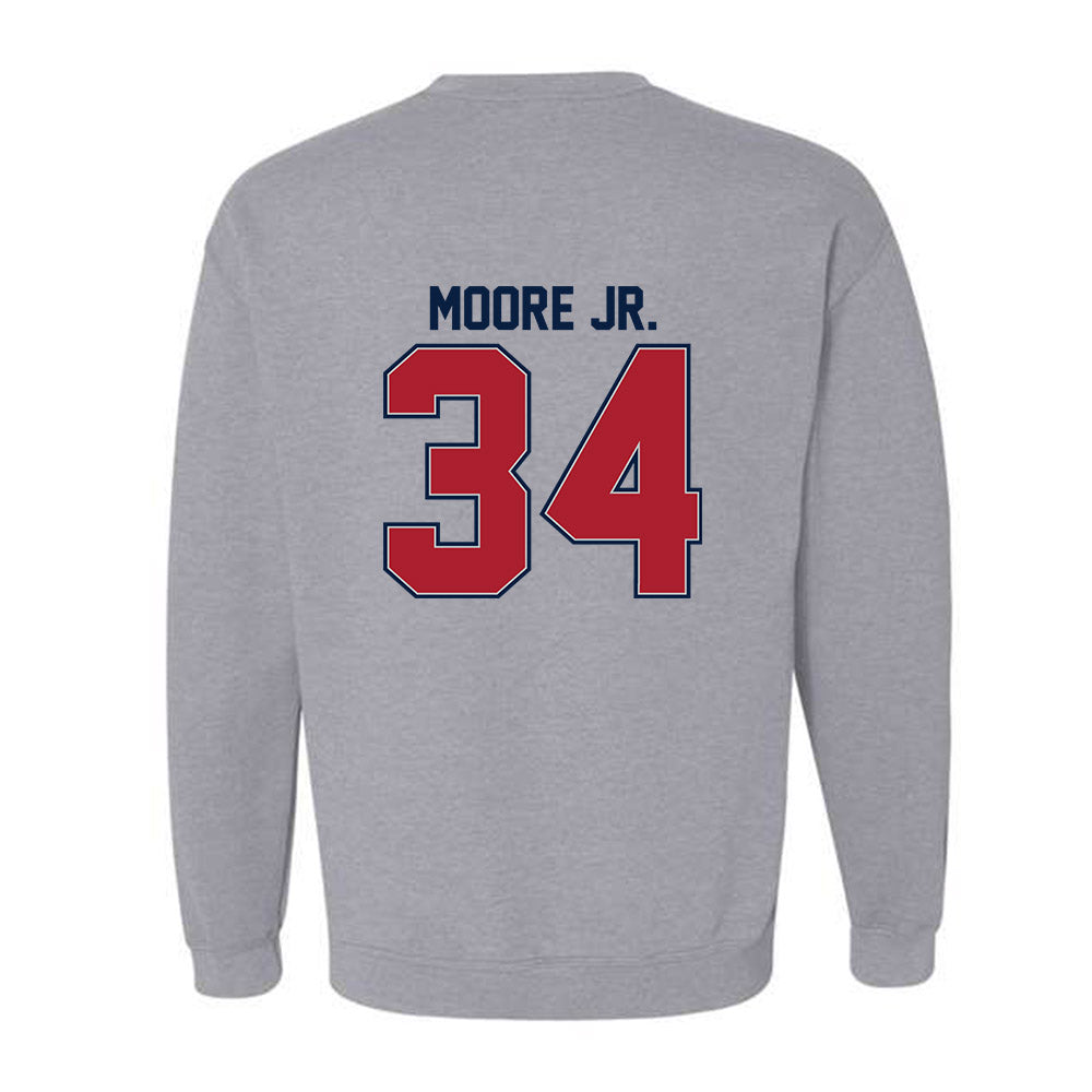 Liberty - NCAA Football : Seneca Moore Jr. - Classic Shersey Crewneck Sweatshirt-1