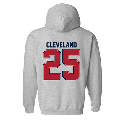 Liberty - NCAA Men's Basketball : Zach Cleveland - Classic Shersey Hooded Sweatshirt-1