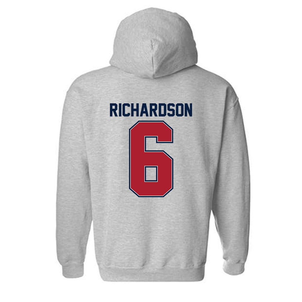 Liberty - NCAA Women's Volleyball : Shyia Richardson - Classic Shersey Hooded Sweatshirt-1