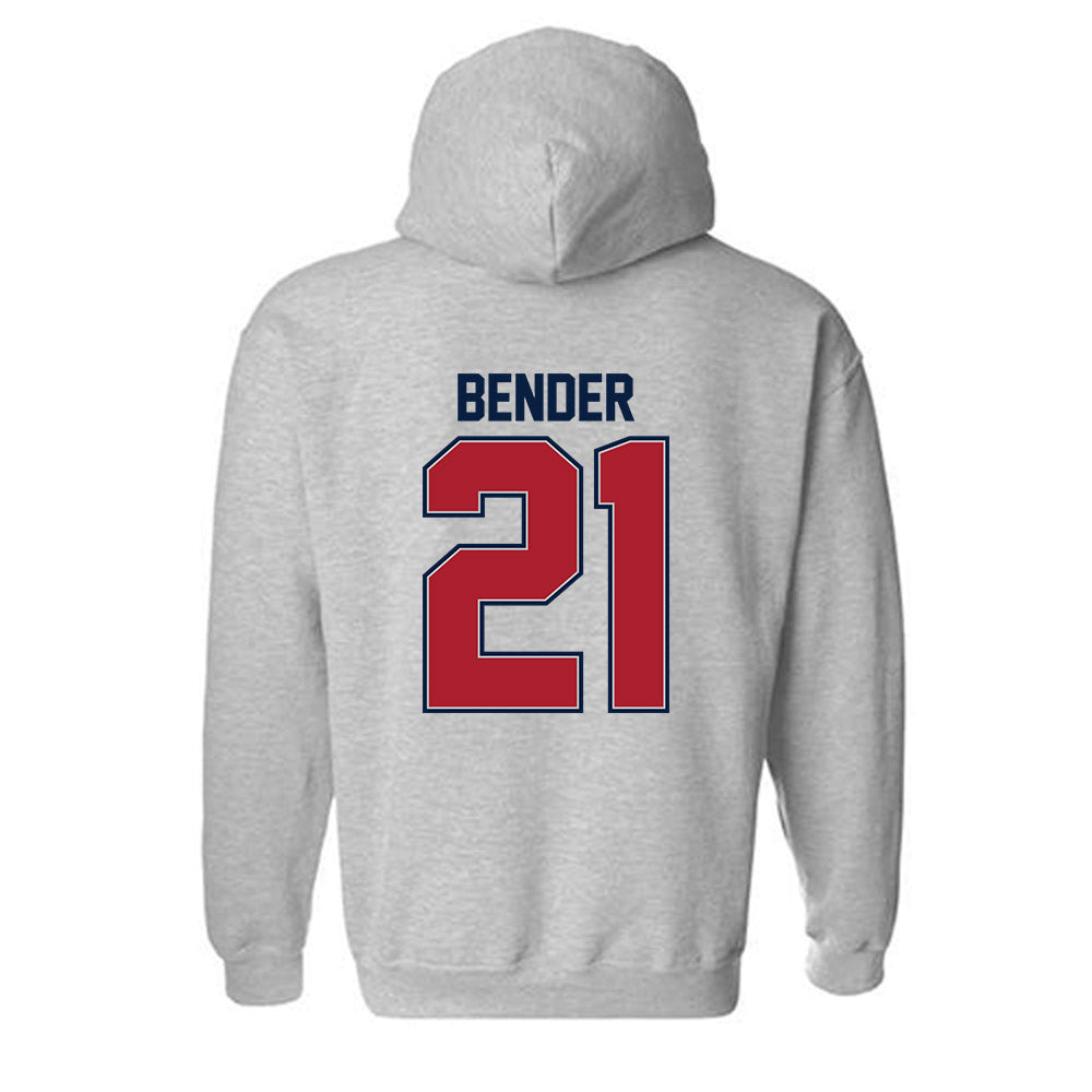 Liberty - NCAA Men's Soccer : Cade Bender - Classic Shersey Hooded Sweatshirt-1