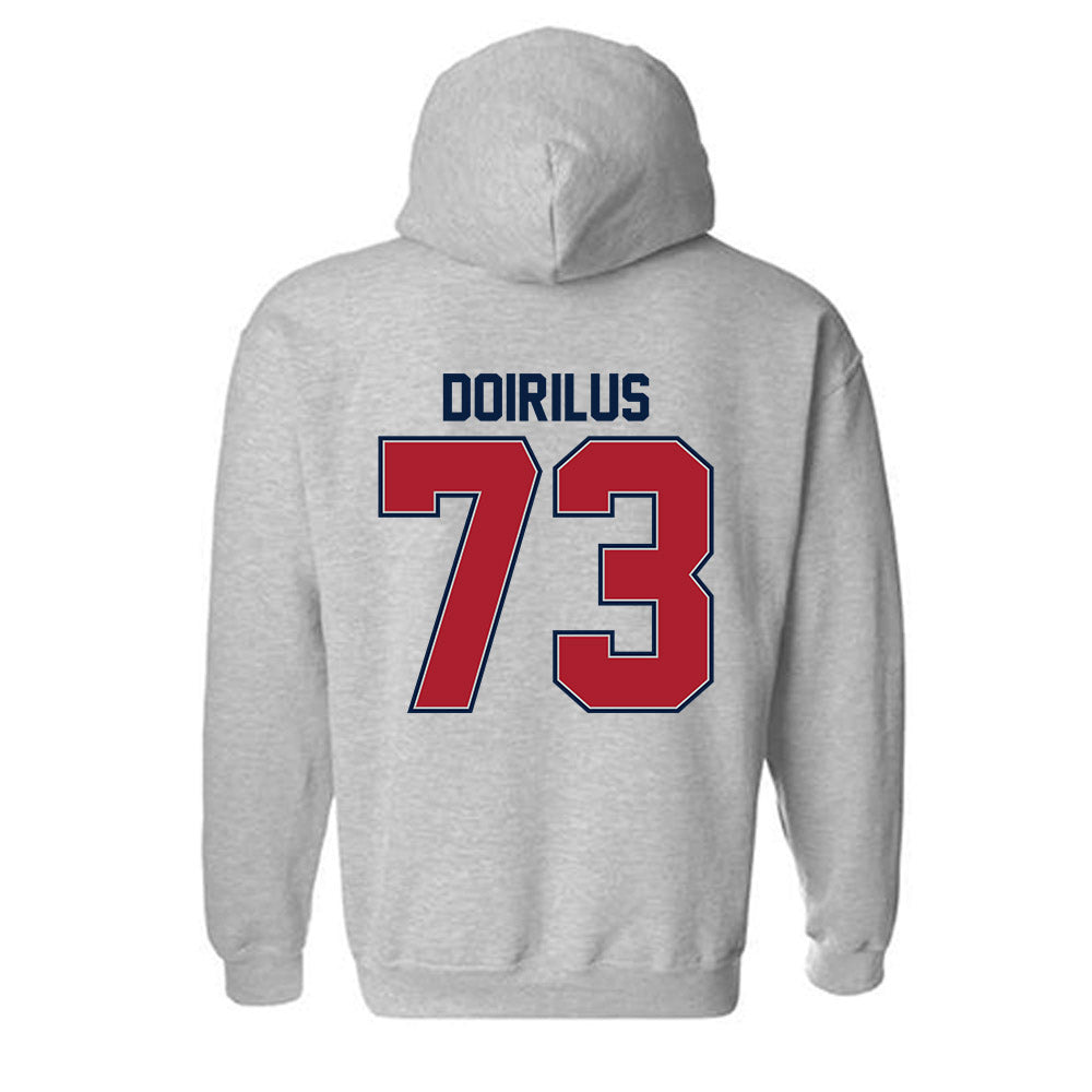 Liberty - NCAA Football : Curtis Doirilus - Classic Shersey Hooded Sweatshirt-1
