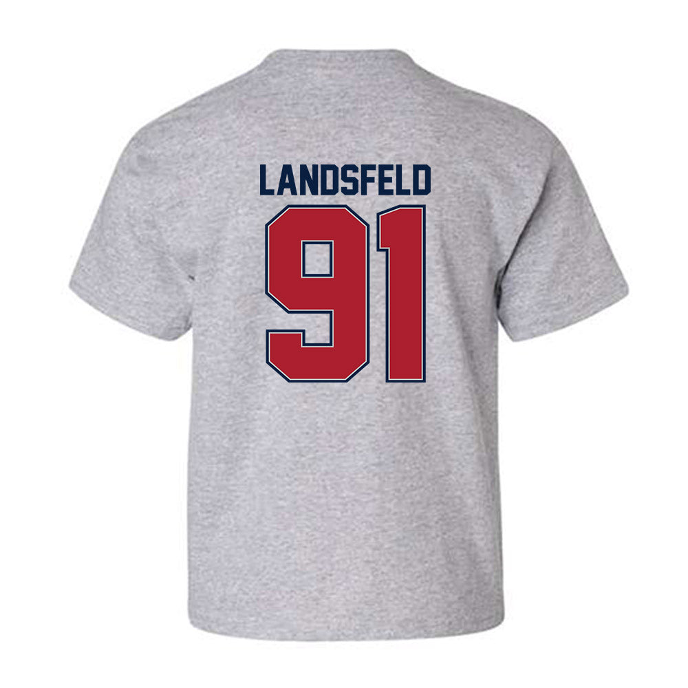 Liberty - NCAA Football : Marius Landsfeld - Classic Shersey Youth T-Shirt-1