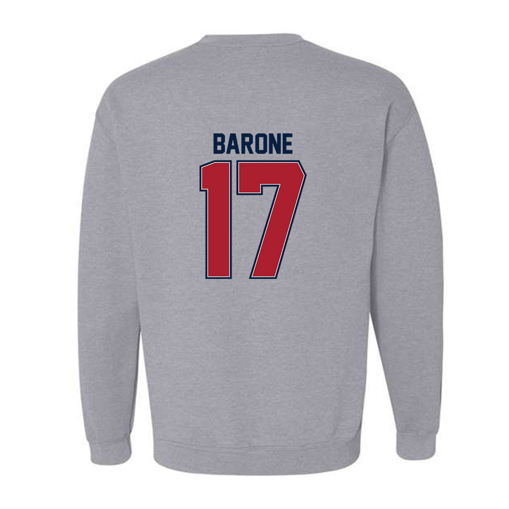 Liberty - NCAA Baseball : Nick Barone - Classic Shersey Crewneck Sweatshirt-1