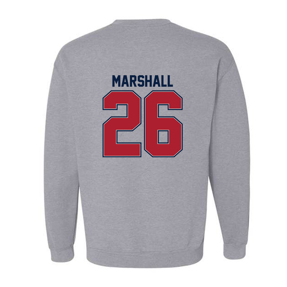 Liberty - NCAA Women's Lacrosse : Megan Marshall - Classic Shersey Crewneck Sweatshirt-1