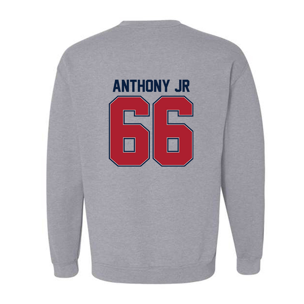 Liberty - NCAA Football : Erwil Anthony Jr - Classic Shersey Crewneck Sweatshirt-1