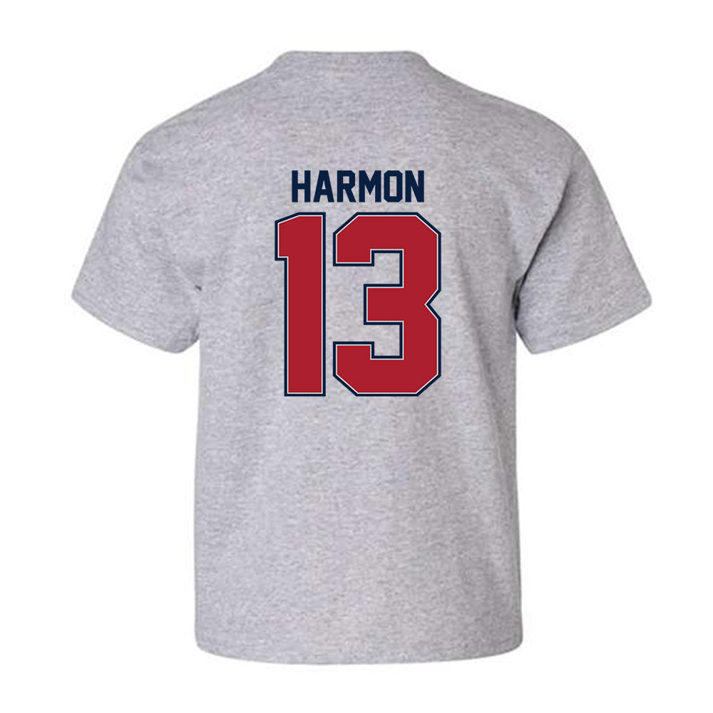 Liberty - NCAA Football : Damond Harmon - Classic Shersey Youth T-Shirt-1