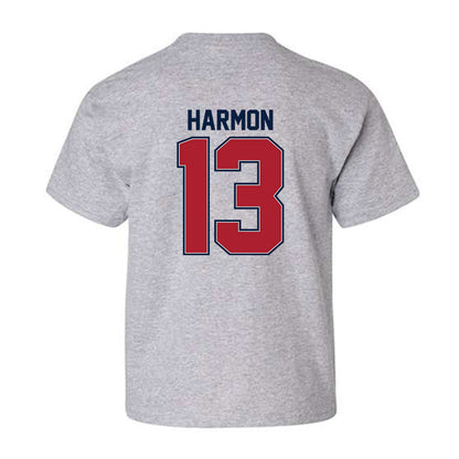 Liberty - NCAA Football : Damond Harmon - Classic Shersey Youth T-Shirt-1