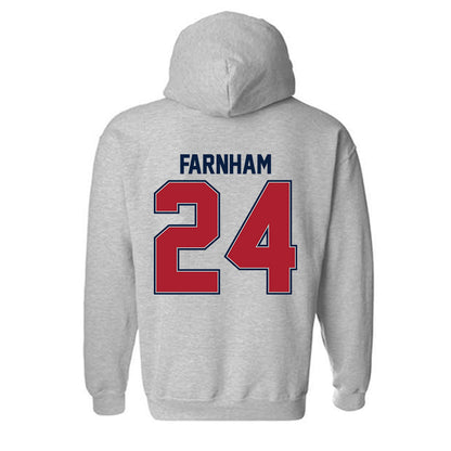 Liberty - NCAA Women's Soccer : Sammy Farnham - Classic Shersey Hooded Sweatshirt-1