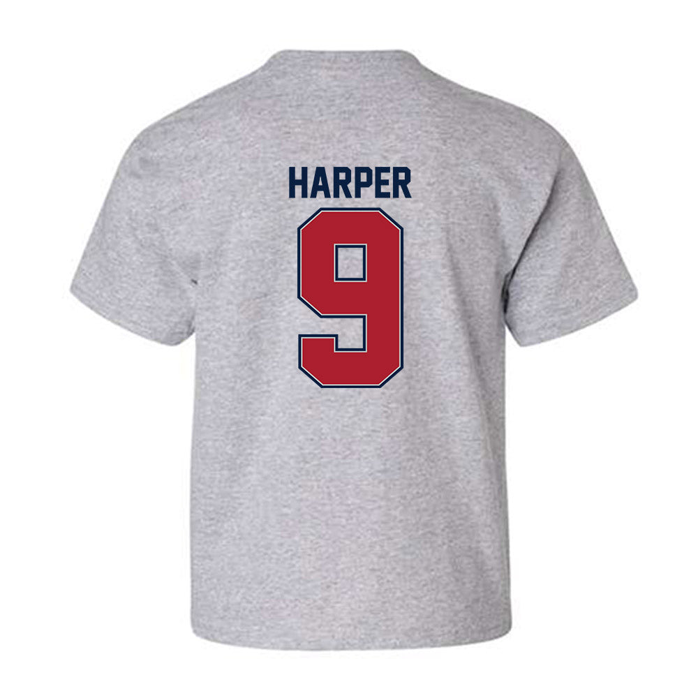 Liberty - NCAA Men's Basketball : JJ Harper - Classic Shersey Youth T-Shirt-1