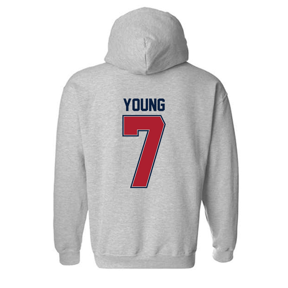 Liberty - NCAA Women's Lacrosse : Olivia Young - Classic Shersey Hooded Sweatshirt-1