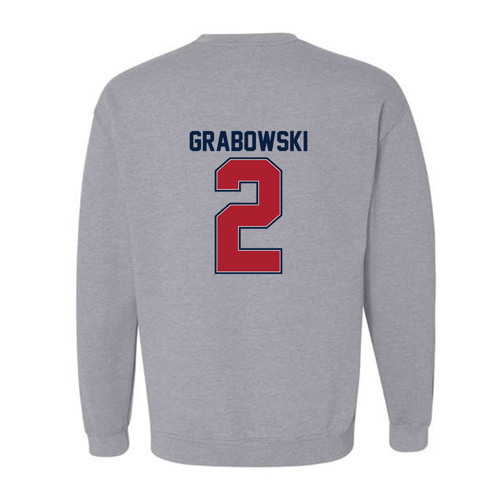 Liberty - NCAA Baseball : Dylan Grabowski - Classic Shersey Crewneck Sweatshirt-1