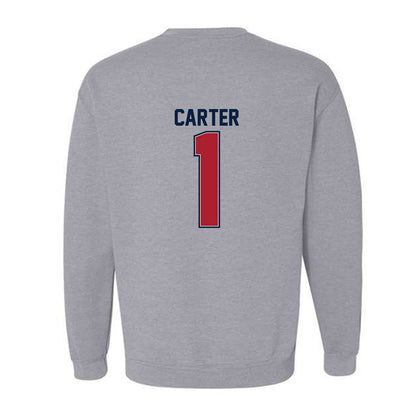 Liberty - NCAA Men's Basketball : Zander Carter - Classic Shersey Crewneck Sweatshirt-1