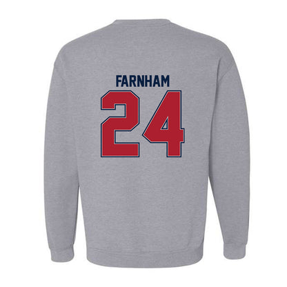 Liberty - NCAA Women's Soccer : Sammy Farnham - Classic Shersey Crewneck Sweatshirt-1