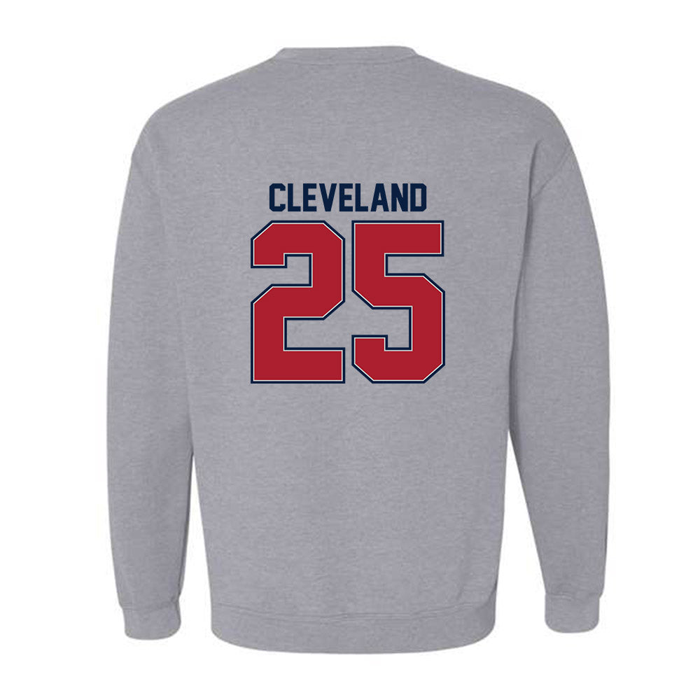 Liberty - NCAA Men's Basketball : Zach Cleveland - Classic Shersey Crewneck Sweatshirt-1