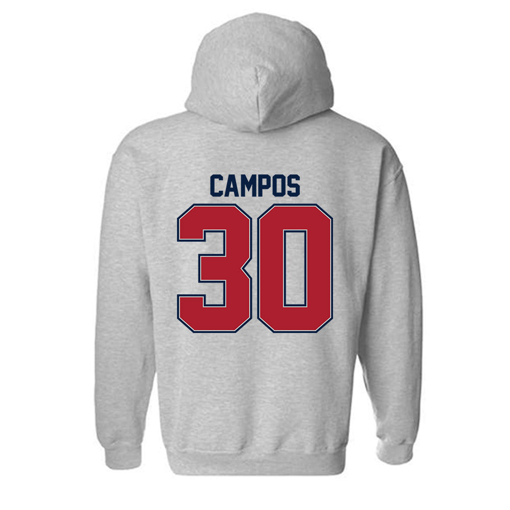 Liberty - NCAA Baseball : Joshua Campos - Classic Shersey Hooded Sweatshirt-1