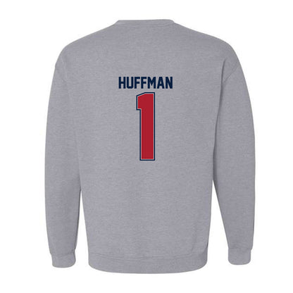 Liberty - NCAA Cheerleading : Liz Huffman - Classic Shersey Crewneck Sweatshirt-1
