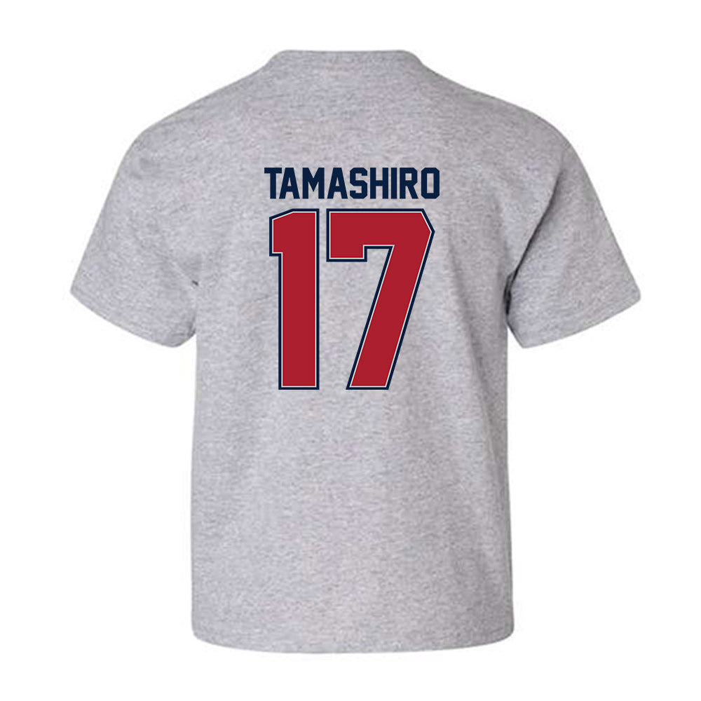 Liberty - NCAA Men's Soccer : Kai Tamashiro - Classic Shersey Youth T-Shirt-1