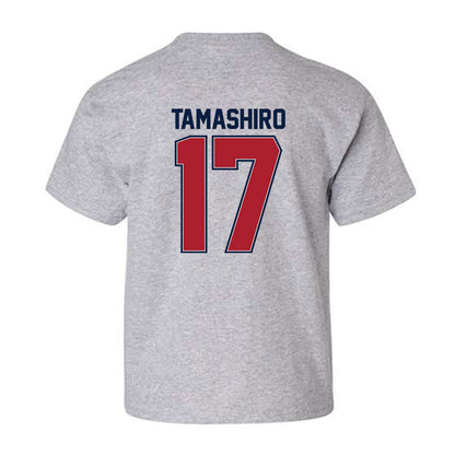 Liberty - NCAA Men's Soccer : Kai Tamashiro - Classic Shersey Youth T-Shirt-1