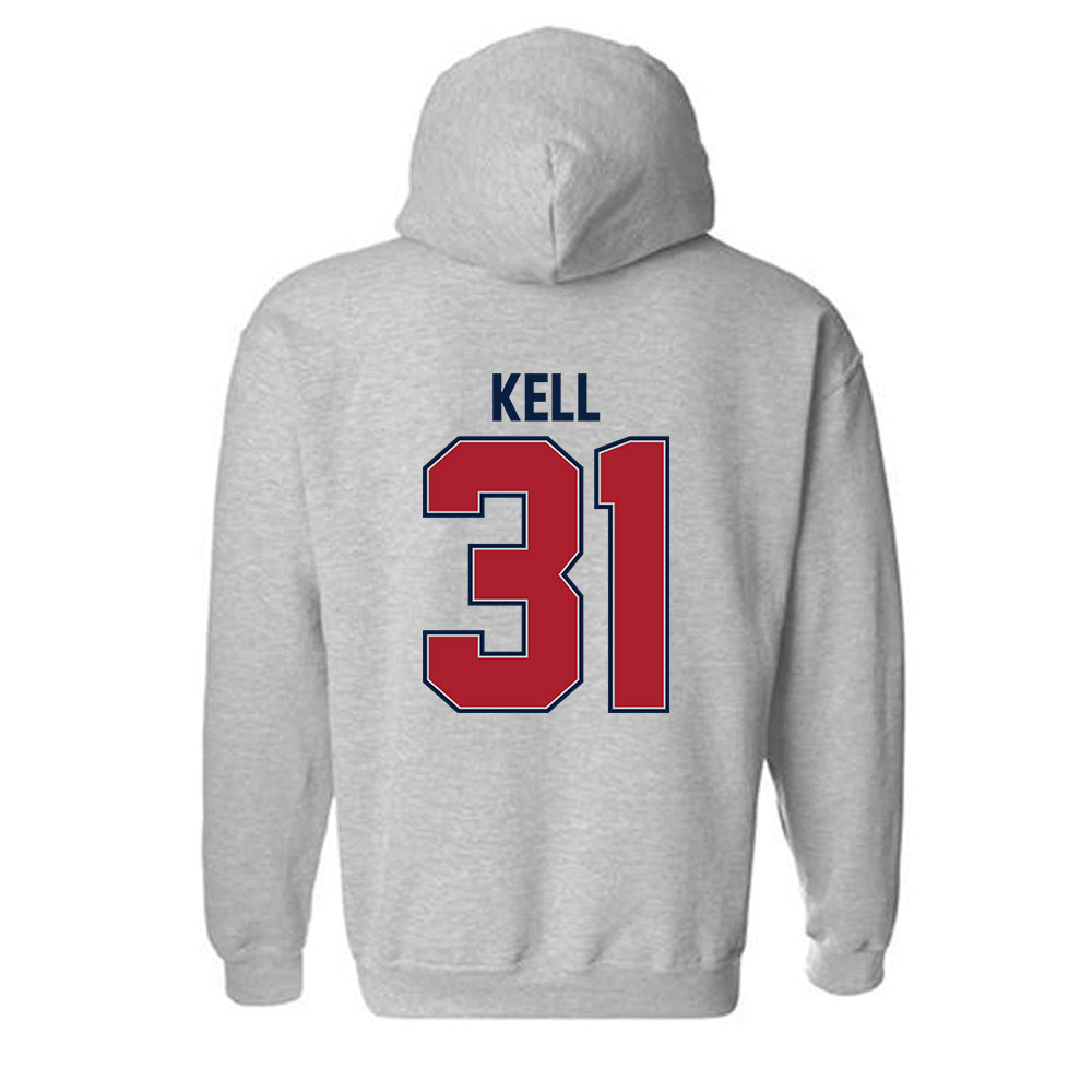 Liberty - NCAA Men's Soccer : Ethan Kell - Classic Shersey Hooded Sweatshirt-1