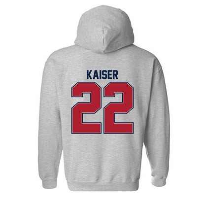 Liberty - NCAA Women's Soccer : Presley Kaiser - Classic Shersey Hooded Sweatshirt-1