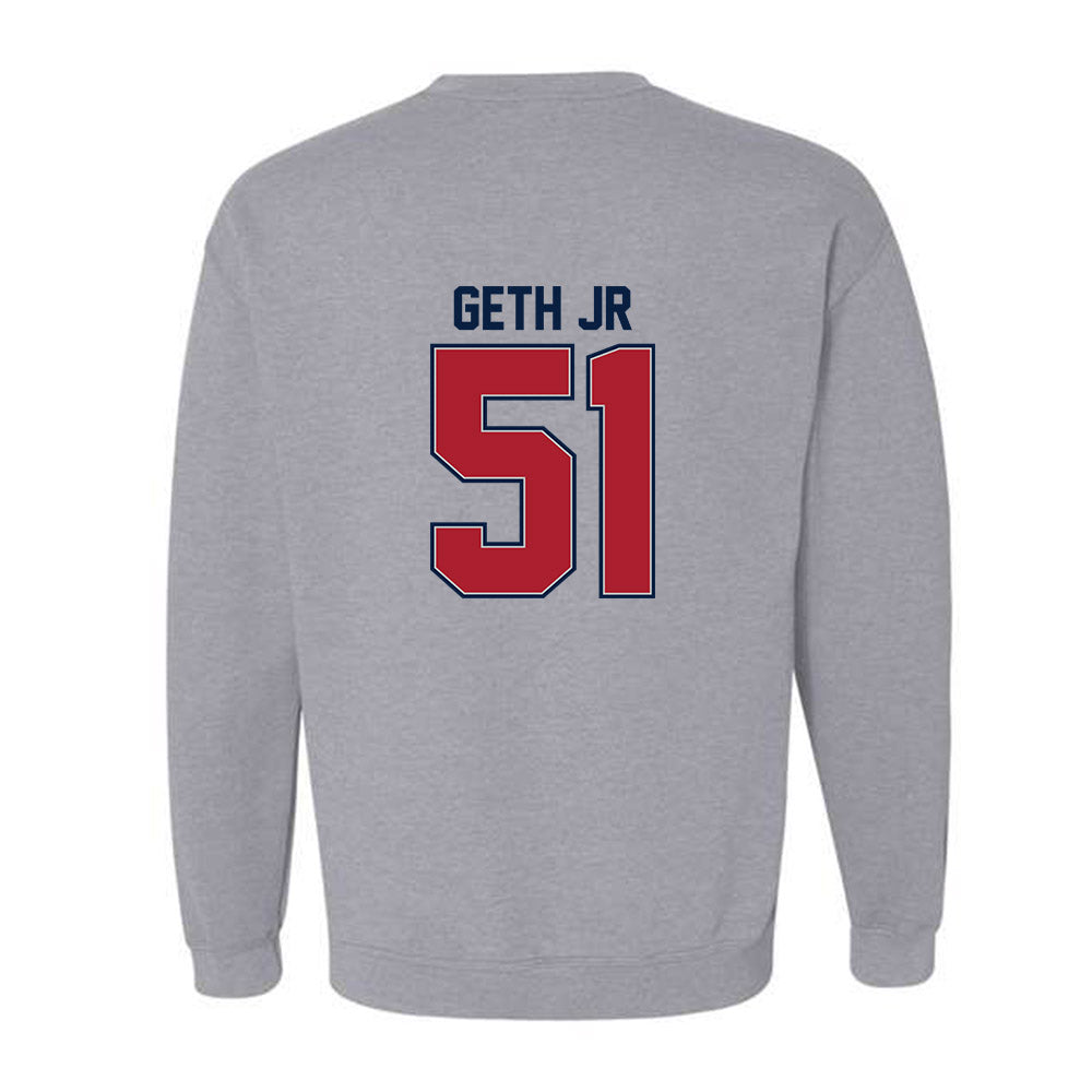 Liberty - NCAA Football : DJ Geth Jr - Classic Shersey Crewneck Sweatshirt-1