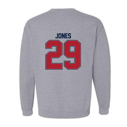 Liberty - NCAA Football : Akhori Jones - Classic Shersey Crewneck Sweatshirt-1