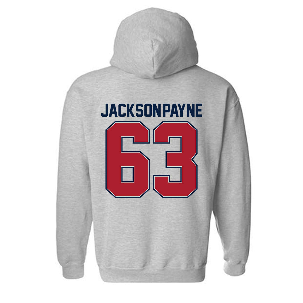 Liberty - NCAA Football : DaJyQuwan Jackson-Payne - Classic Shersey Hooded Sweatshirt-1