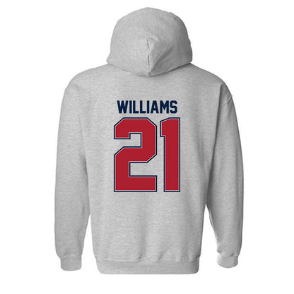 Liberty - NCAA Football : Caden Williams - Classic Shersey Hooded Sweatshirt-1