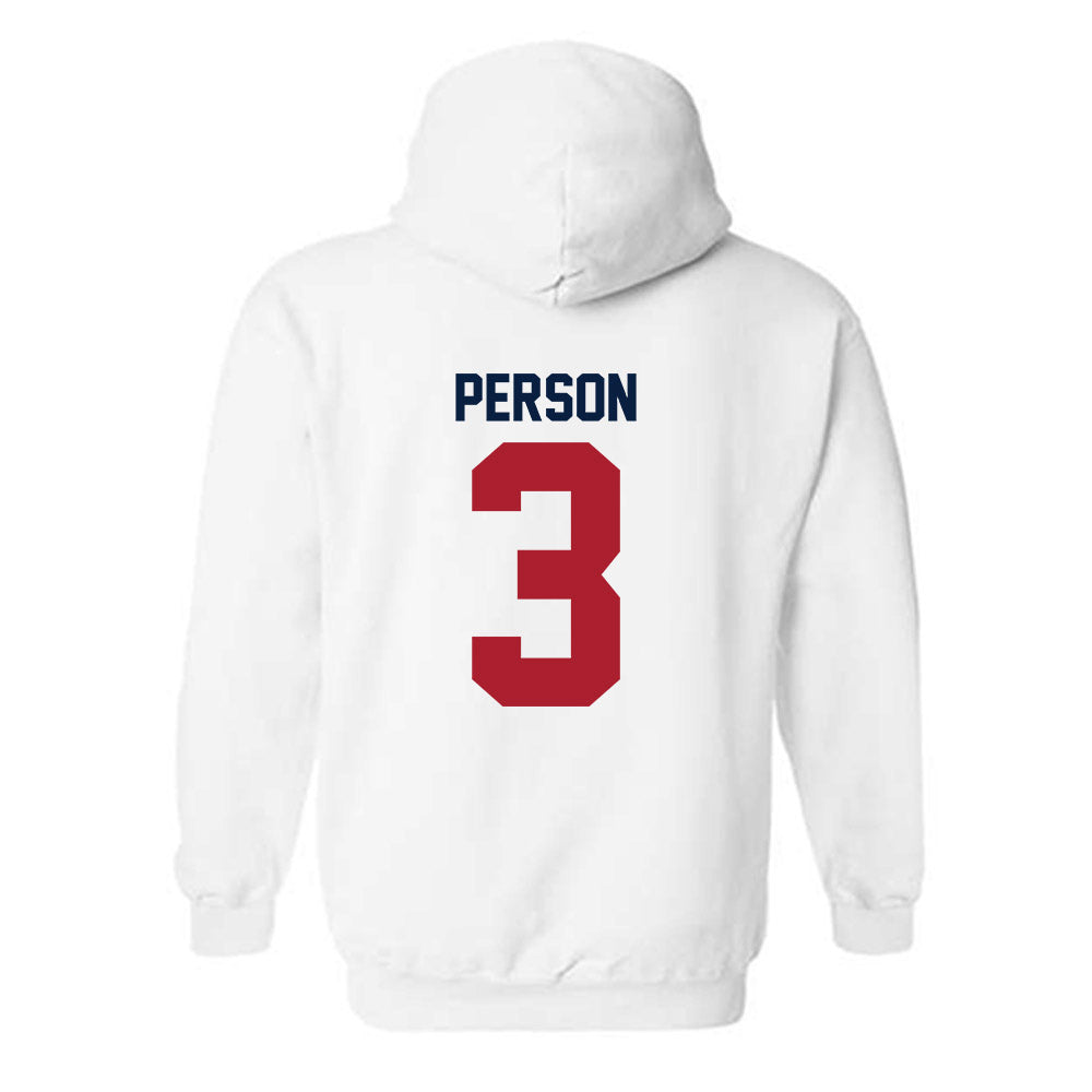 Liberty - NCAA Football : Jamari Person - Classic Shersey Hooded Sweatshirt-1