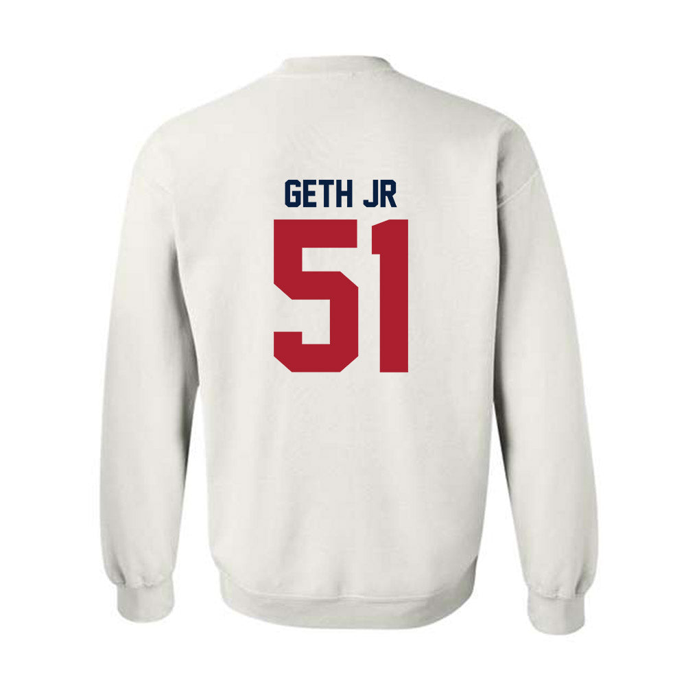 Liberty - NCAA Football : DJ Geth Jr - Classic Shersey Crewneck Sweatshirt-1