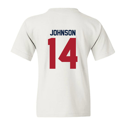 Liberty - NCAA Baseball : Peter Johnson - Classic Shersey Youth T-Shirt-1