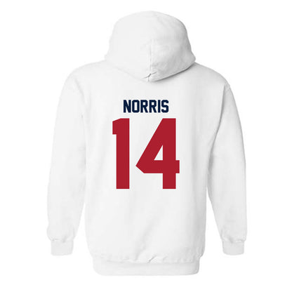 Liberty - NCAA Softball : Aubry Norris - Classic Shersey Hooded Sweatshirt-1