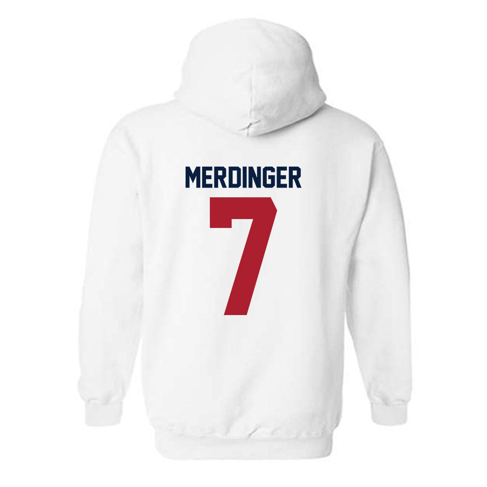 Liberty - NCAA Football : Michael Merdinger - Classic Shersey Hooded Sweatshirt-1