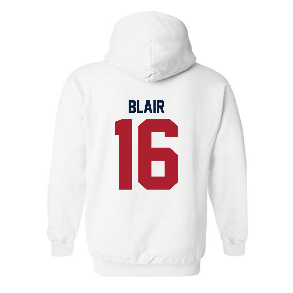 Liberty - NCAA Baseball : Ben Blair - Classic Shersey Hooded Sweatshirt-1